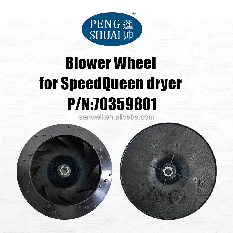 70359801P Heavy du ty Dryer T30 PKG 30lb Blower Assembly Replacement Part Compatible with  Speed Queen Ipso Dryer
