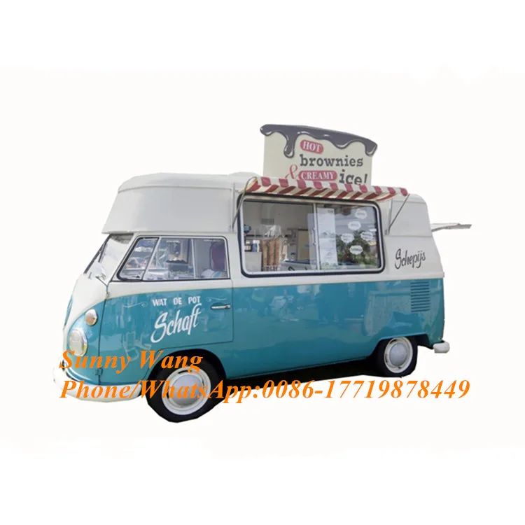 4.32m Commercial Mobile Grill Fast Food Cart Truck Snack Street Sale Vending Tralier