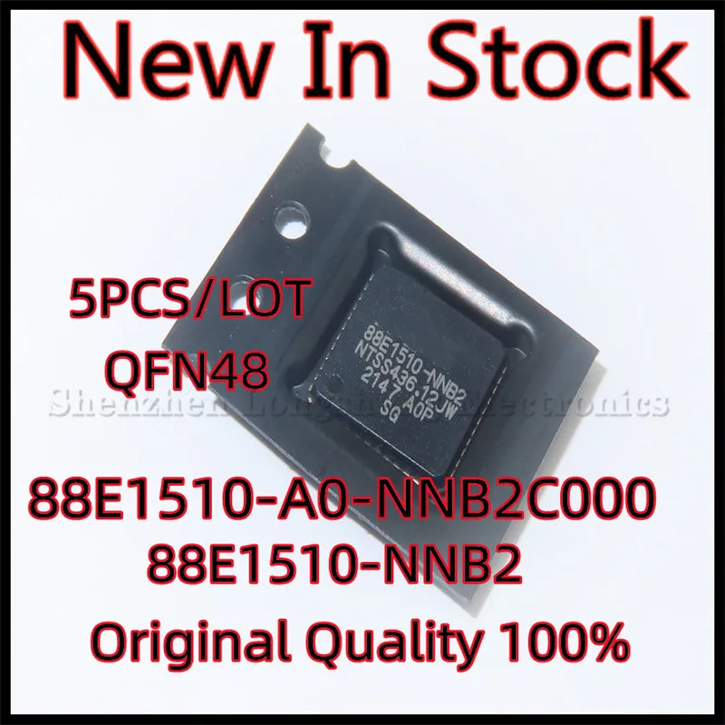 SMD QFN-48 이더넷 칩, 재고 오리지널 품질 100%, 88E1510-NNB2, 88E1510-A0-NNB2C000, 88E1510, 5 개/묶음