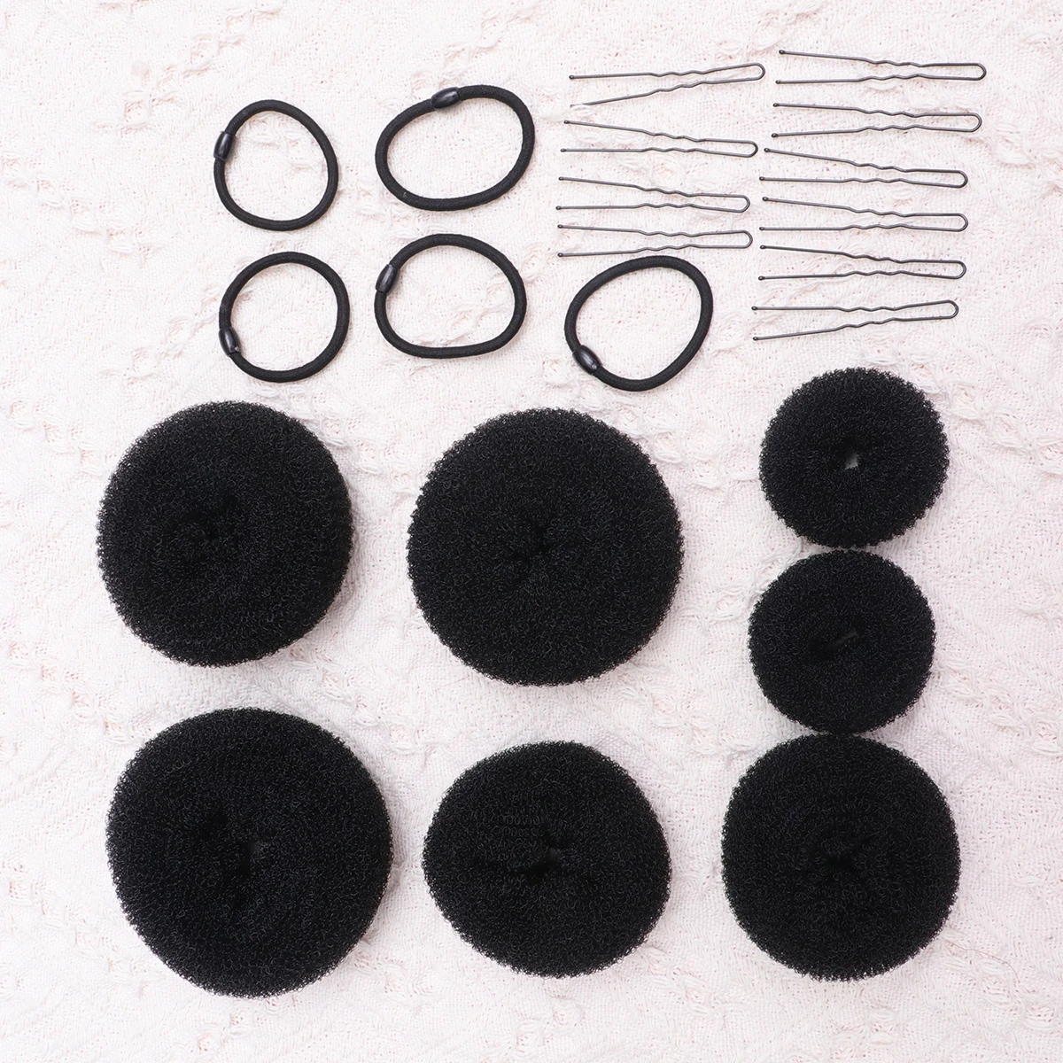 

Набор для приготовления булочек для волос, набор для укладки волос для женщин и девочек, парикмахерские аксессуары, танцевальное средство для записи, естественная прическа для волос