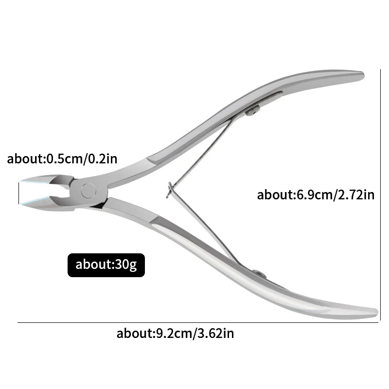 【WHB43】Pinze Set spingipelle Forbici per cuticole Tagliaunghie Trimmer Rimozione della pelle morta Taglierina per cuticole Strumenti professionali per nail art