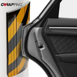 Car Foam Warning Signs Bumper Cylinder Garage Wall Protector Foam Edge Corner Cars Anti-collision Sticker Protecting Wall Corner