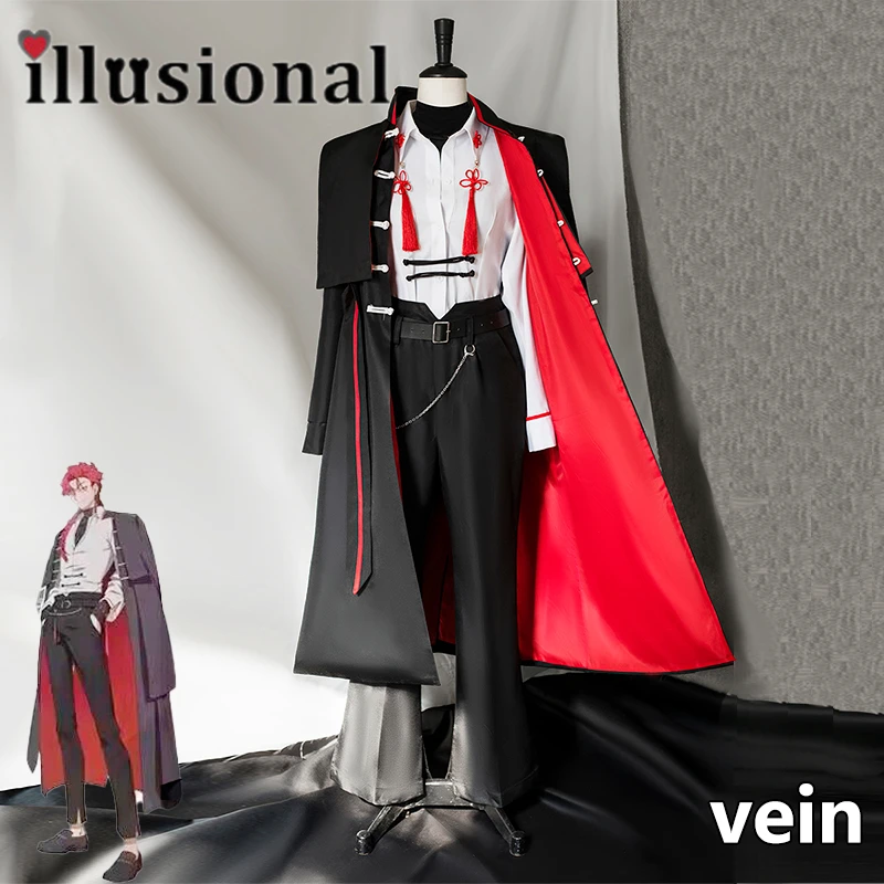 

illusional Link Click vein Cosplay Costume trench cosplay anime