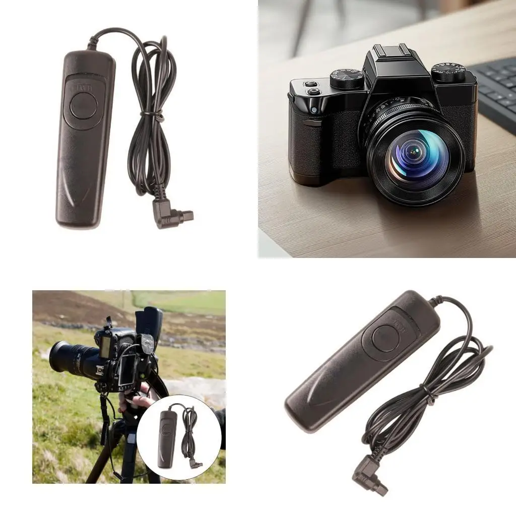 

31BA PU Plastic Remote Shutters Release for L10 FZ200 GF1 GH1 GH2 GH4 GH5 Mirrorless Cameras 9.9cm Controller