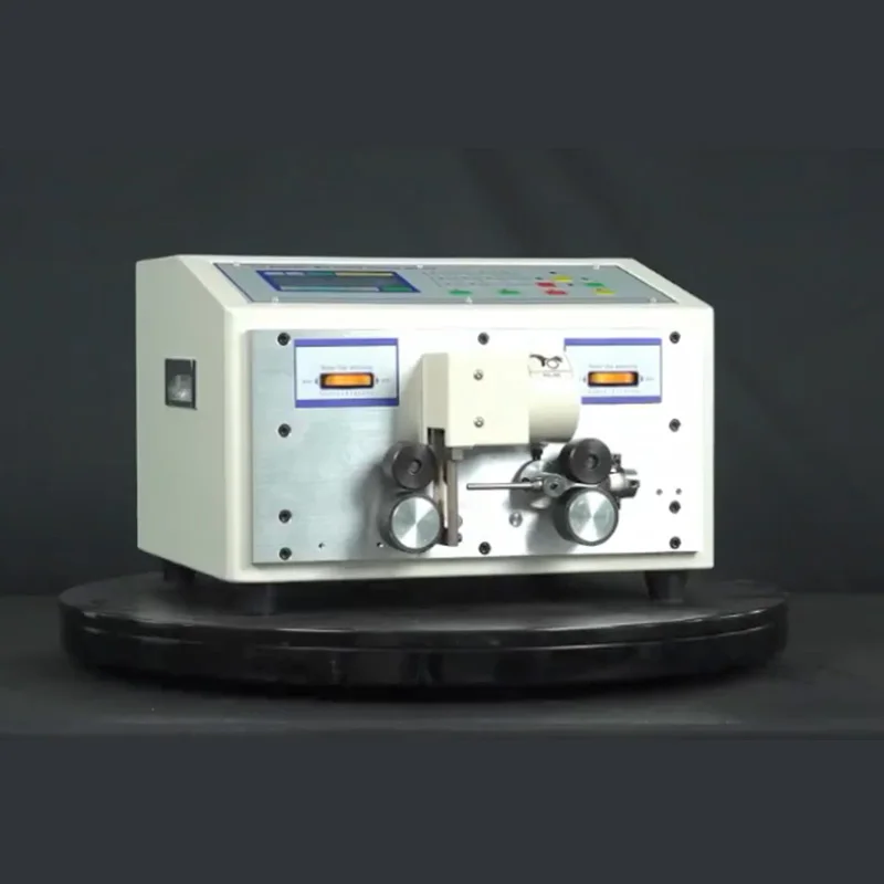 Machine à dénuder et à couper les fils CNC améliorée SWT-608-CN, dénudeur de câbles électriques à 2 roues motrices, 0,1 mm-2,5 mm²