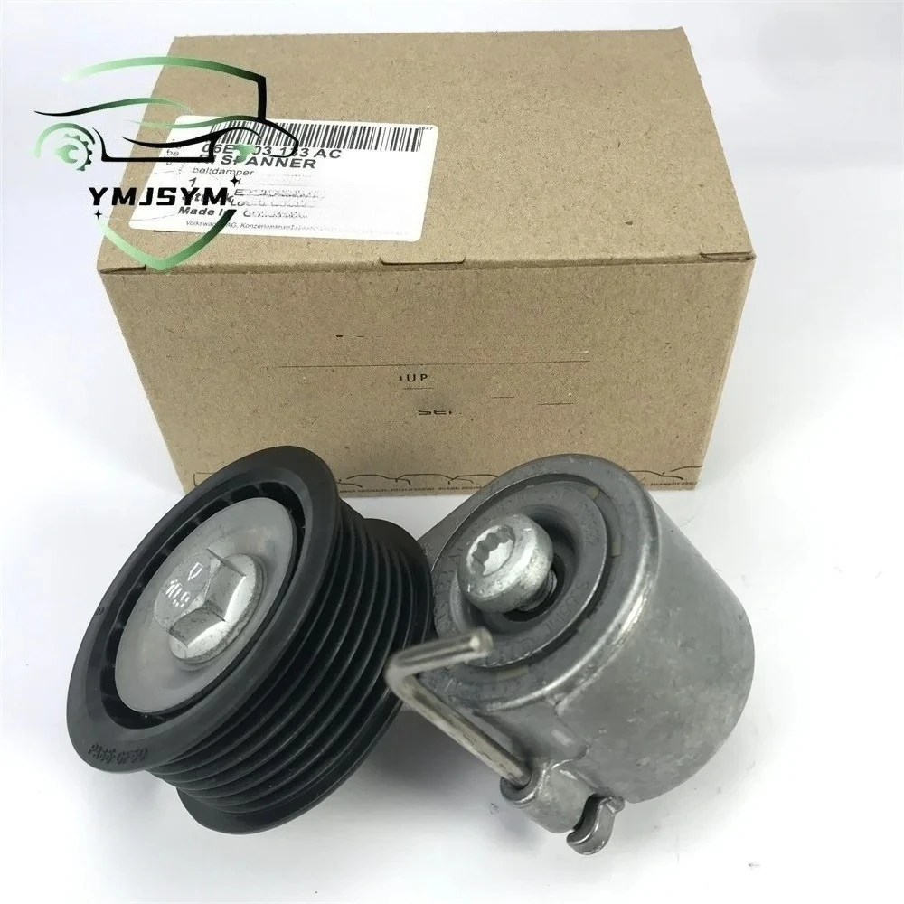 

06E903133AC Engine Belt Tensioner Pulley Belt Buffer for Volkswagen Touareg for Audi A6L A7 A8L Q5 Q7 New Original Accessories