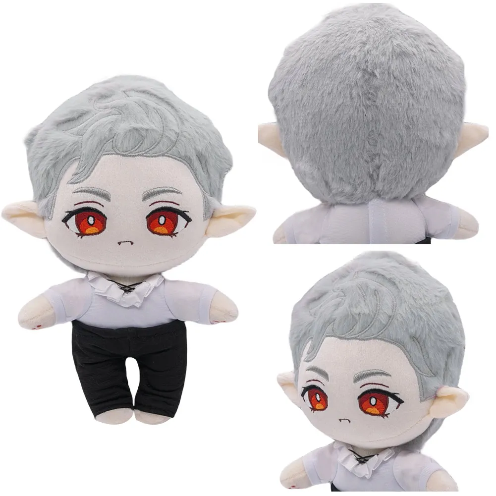 Astarion Cosplay Plush Cartoon Soft Stuffed Doll BG3 Cute Winter Plush Slippers Game Balder Gate 3 Fantasy Couple Warm Shoes