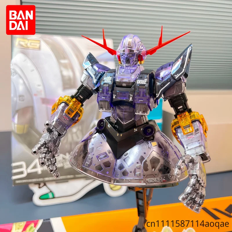 

Bandai RG 1/144 Msn-02 Zeong Complete Set Standard Special Coating Clear Color Last Shooting Effect Model Kit Assembly Figure