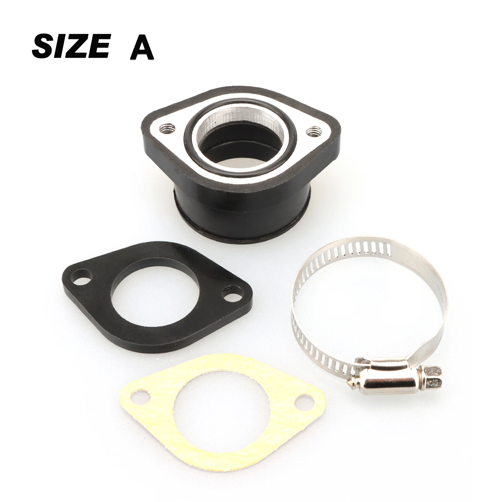 NIBBI Mororcycle Intake Manifold Carburetor Boot Joints For Motorcross Dirt Bike Kawasaki GY6 Engine Scooter