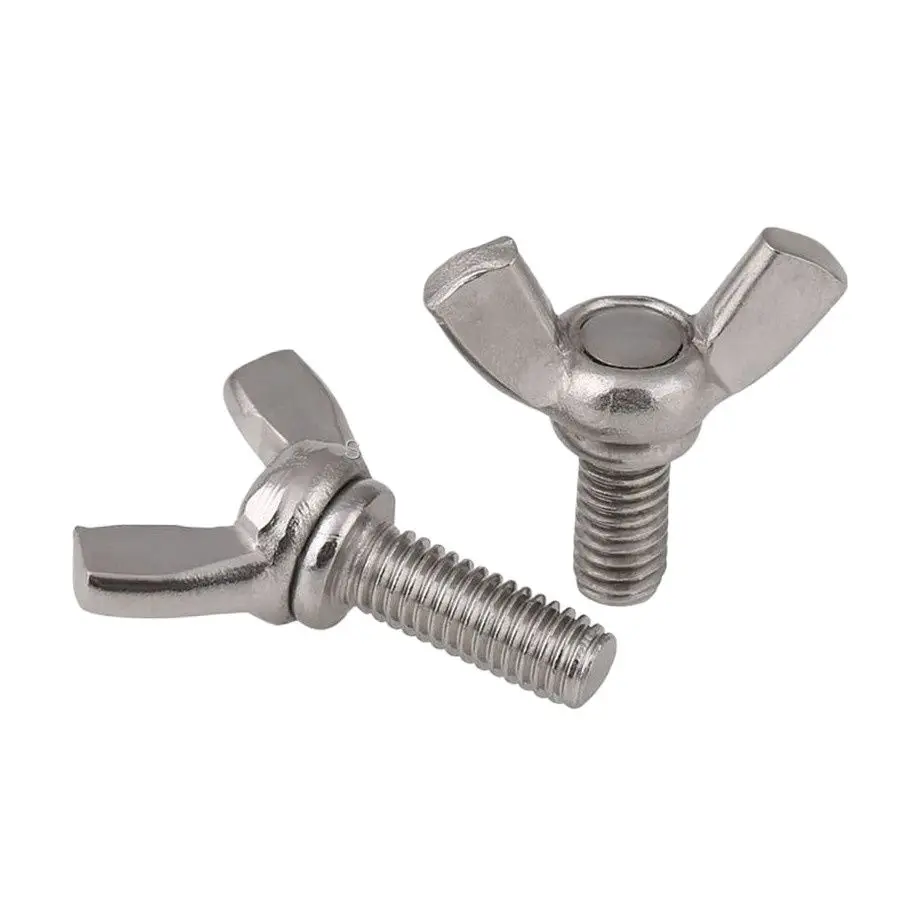 M5 M6 Stainless Steel 304 Rvs Schroeven DIN316 나비볼트 Twist Bolt Butterfly Wing Screws 30pcs/Lot