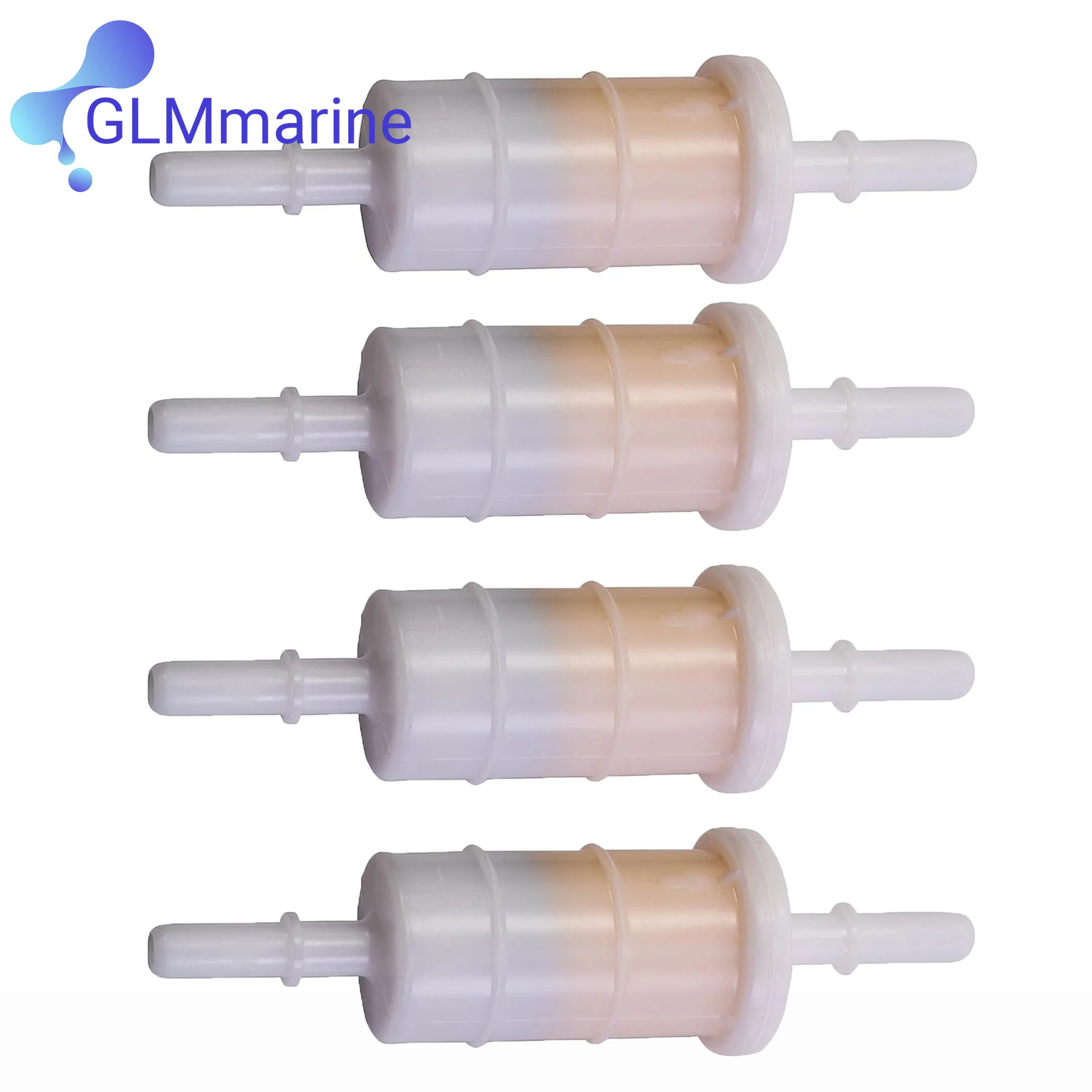 4 x 35-879885K 35-879885Q 35-879885T Fuel Filter Fits Mercury Marine 4 Stroke 30 40 50 60 75 90 115 135 150 200 300 HP Outboards