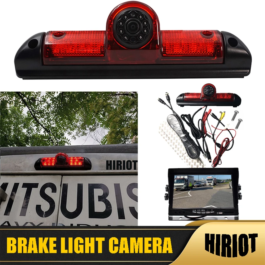 

Car Third Brake Light Rear View Camera for Fiat Ducato Peugeot Boxer Citroen Jumper von 2006-2018 rear view backup vehicle cam