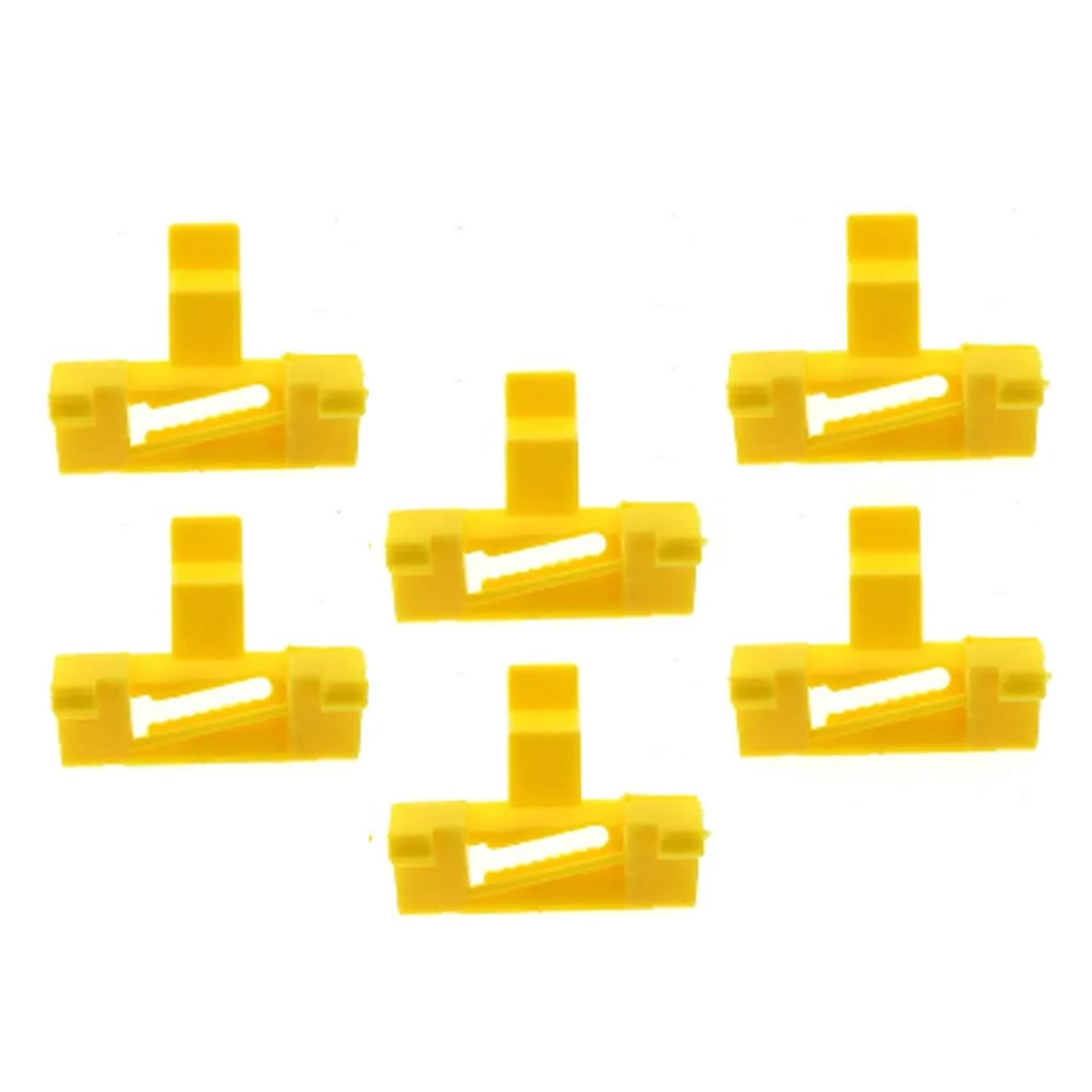 6X Windshield Moulding Side Trim Clip 30678009 For Volvo S60 XC70 V70 2000-09 Glass Decorative Installation Mounting Clips