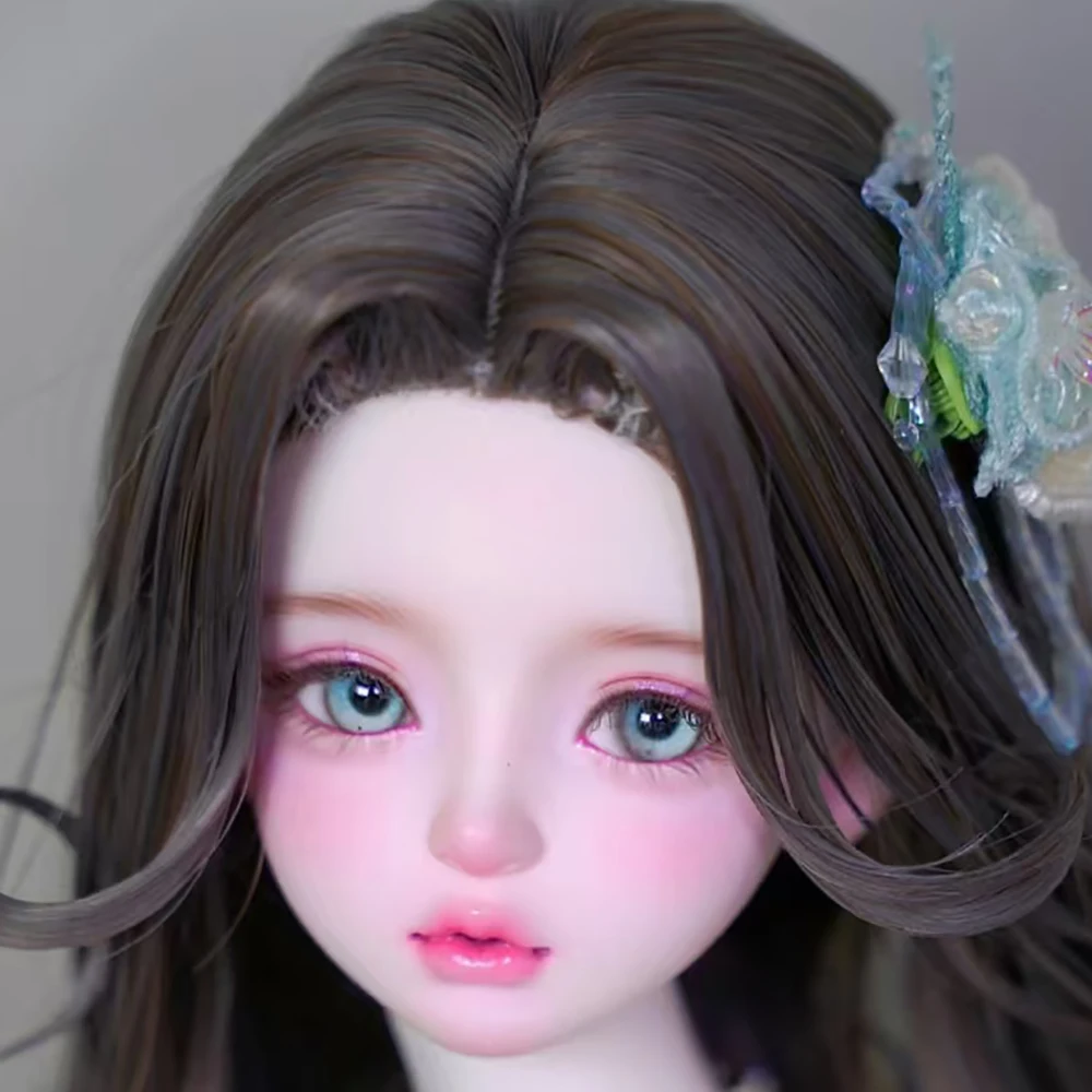 

1/4 BJD Doll Resin Material Girl Doll DIY Lovely Girl Doll No Makeup Jointed Dolls Model Toys Gifts