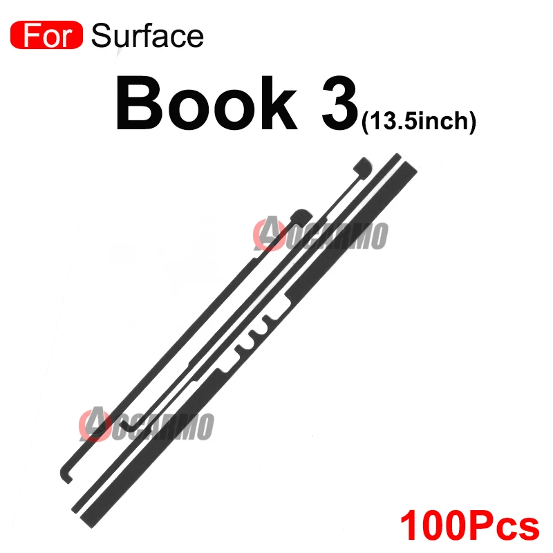 100Pcs For Microsoft Surface Book 2 3 1 13.5inch Front Adhesive Book2 Book3 15inch LCD Display Screen Frame Sticker Glue Tape