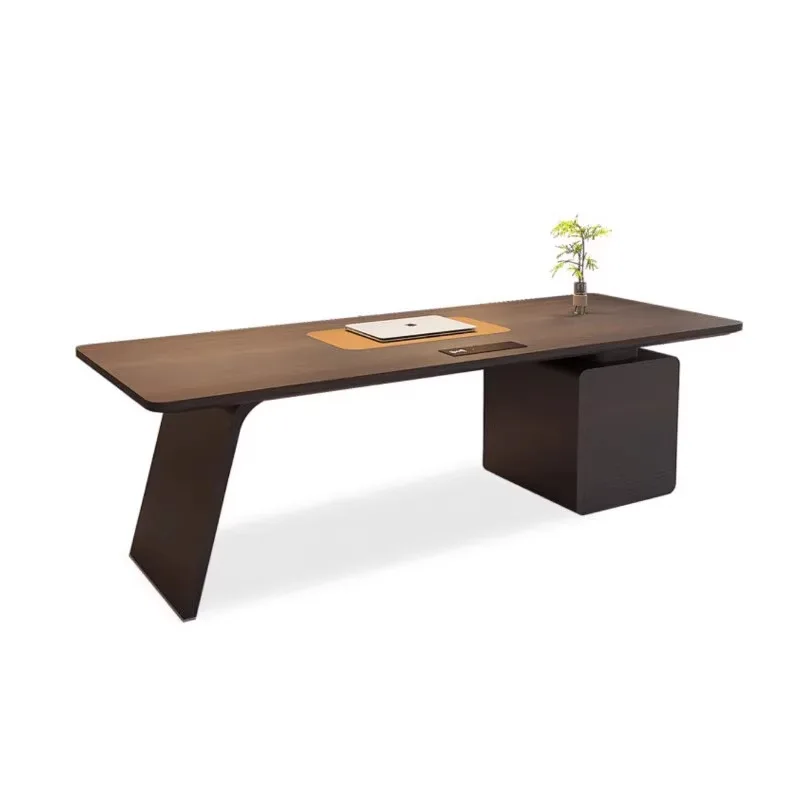 

Компьютерный стол, офисные столы, мебель для хранения, минималистичный кабинет, офисные столы, босс, искусственная доска, мебельное бюро MH40BGZ