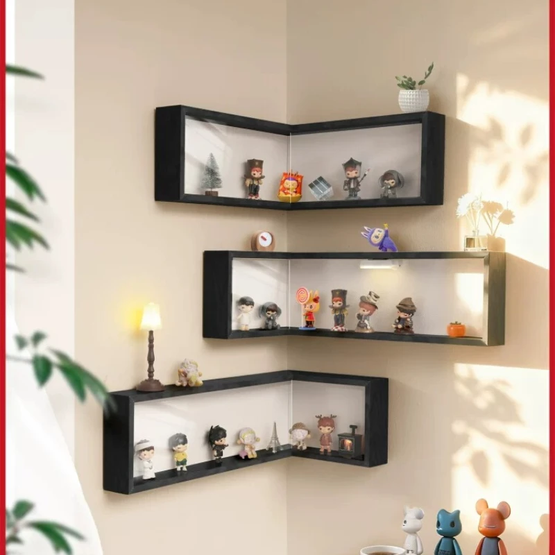 Storage display rack, display corner rack