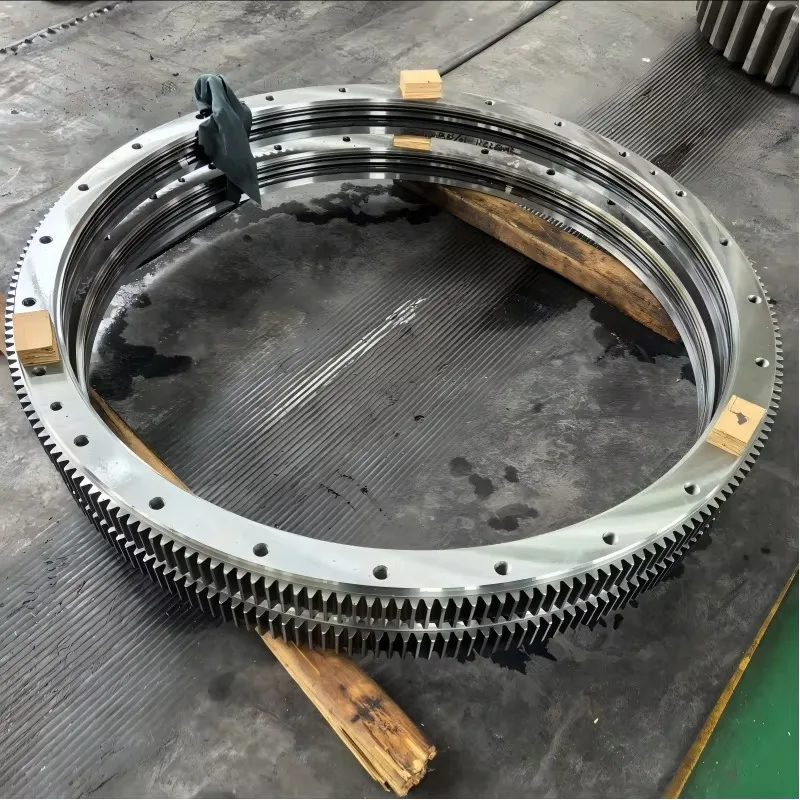 C45 Steel Tooth Quenched Spur & Ring Gear, Forged High Hardness Mining Parts, Customizable Specification Heavy Industrial Transm