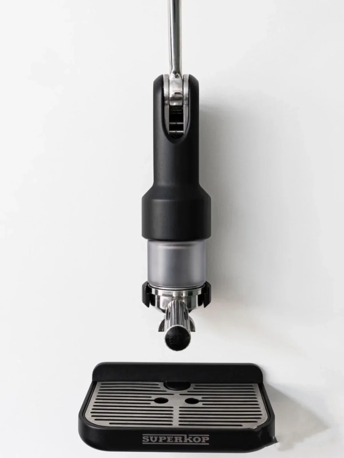 Nacisk dłoni ekspres do kawy