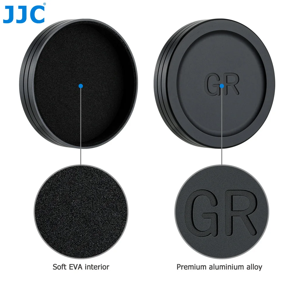 JJC Dustproof Lens Cap Cover Protector for Ricoh GR3x HDF GR IIIx HDF GR III GR II  GR3x GR3 GR2 Camera Photagraphy Accessory