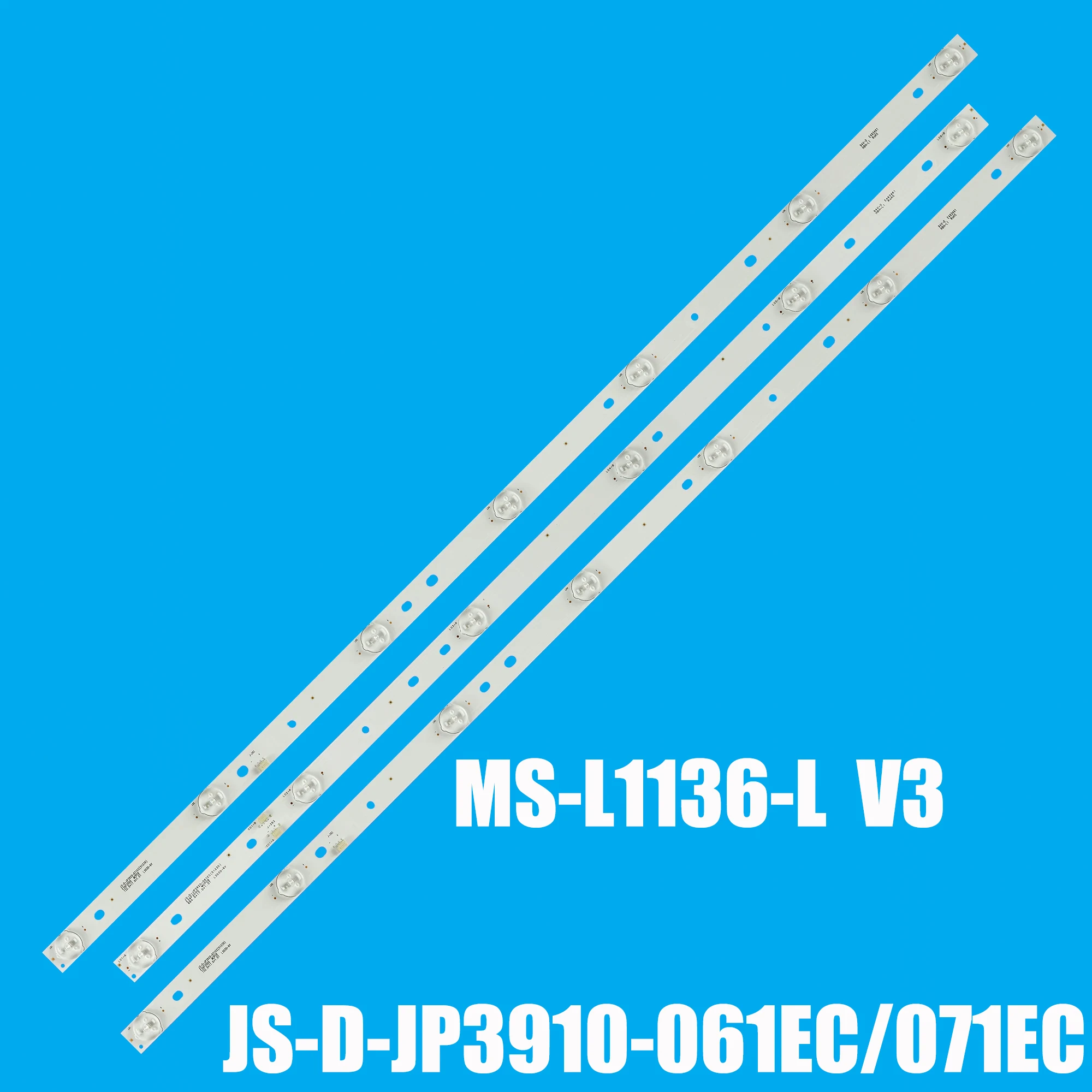 Imagem -01 - Kit Tira Retroiluminação Led para D39-f2000 Du391000 Ld40b732s Lc390ta2a01 Ms-l0878-l v6 Ms-l0878-r v6 Ms-l0878-l v7 Ms-l0878 10 kit tira retroiluminacao led para d39 f2000 du391000 ld40b732s lc390ta2a01 ms l0878 l v6 ms l0878 r v6 ms l0878 l v7 ms l0878 10 01