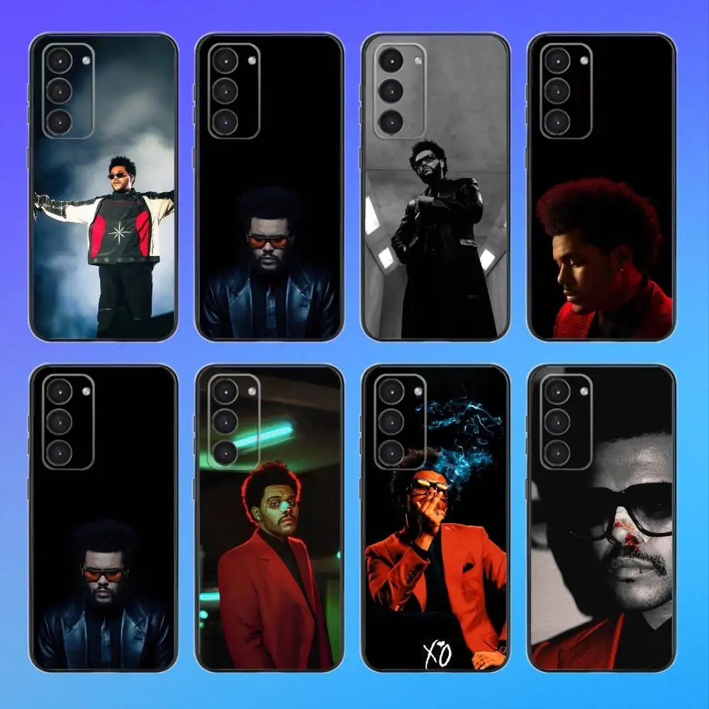 Etui na telefon The Weeknd X-XO do Samsunga A73, A72, A71, A70, A53, A52, A51, czarne, miękkie etui