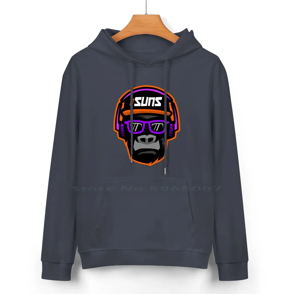 Suns Jammin Gorilla Pure Cotton Hoodie Sweater 24 Colors Basketball Arizona Devin Booker Deandre Ayton Sports Phx City Tempe