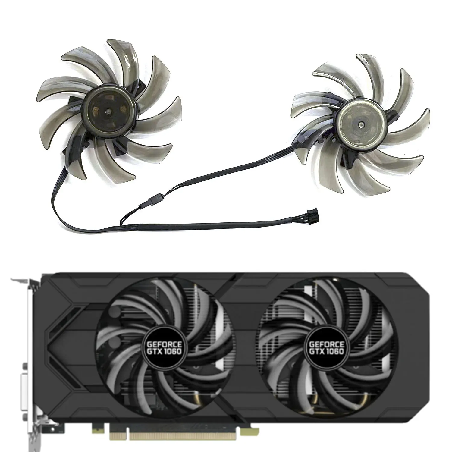 

Brand new 2FAN 4PIN GA91S2U is suitable for Gainward GTX 1060 1070 1070 Ti 85MM GA91S2U GTX1060 GTX1070 GTX1070Ti graphics card