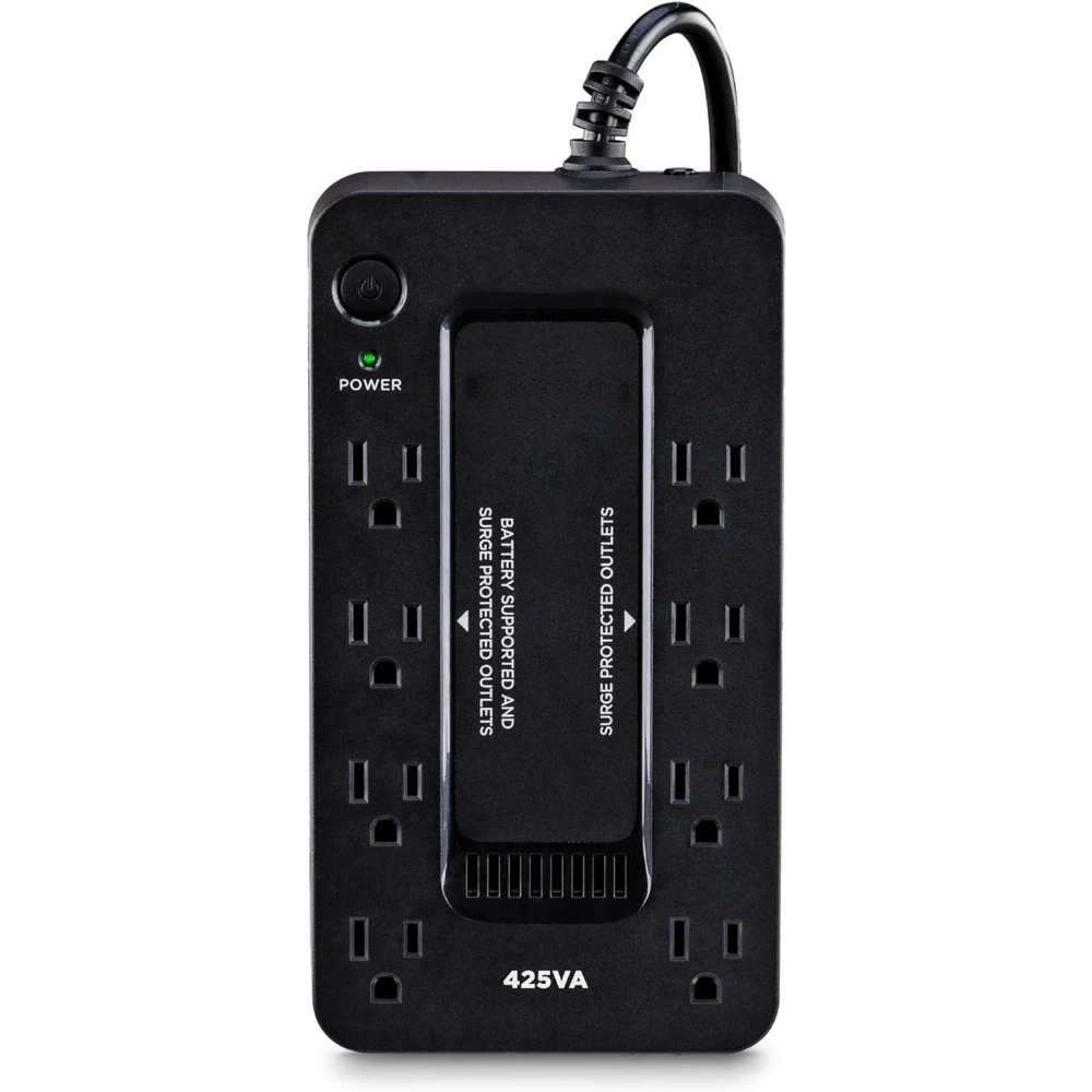 

ST425 Standby UPS System, 425VA/260W, 8 Outlets, Compact, Black
