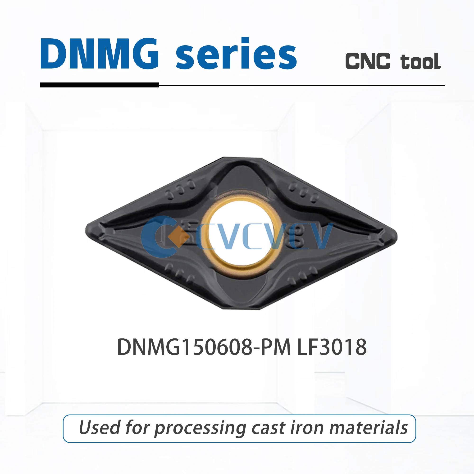 DESKAR 100% Original Numerical Control lathe tool DNMG150608-PM LF3018 Cutting Tools Use For Processing Cast Iron Rhombus Blade