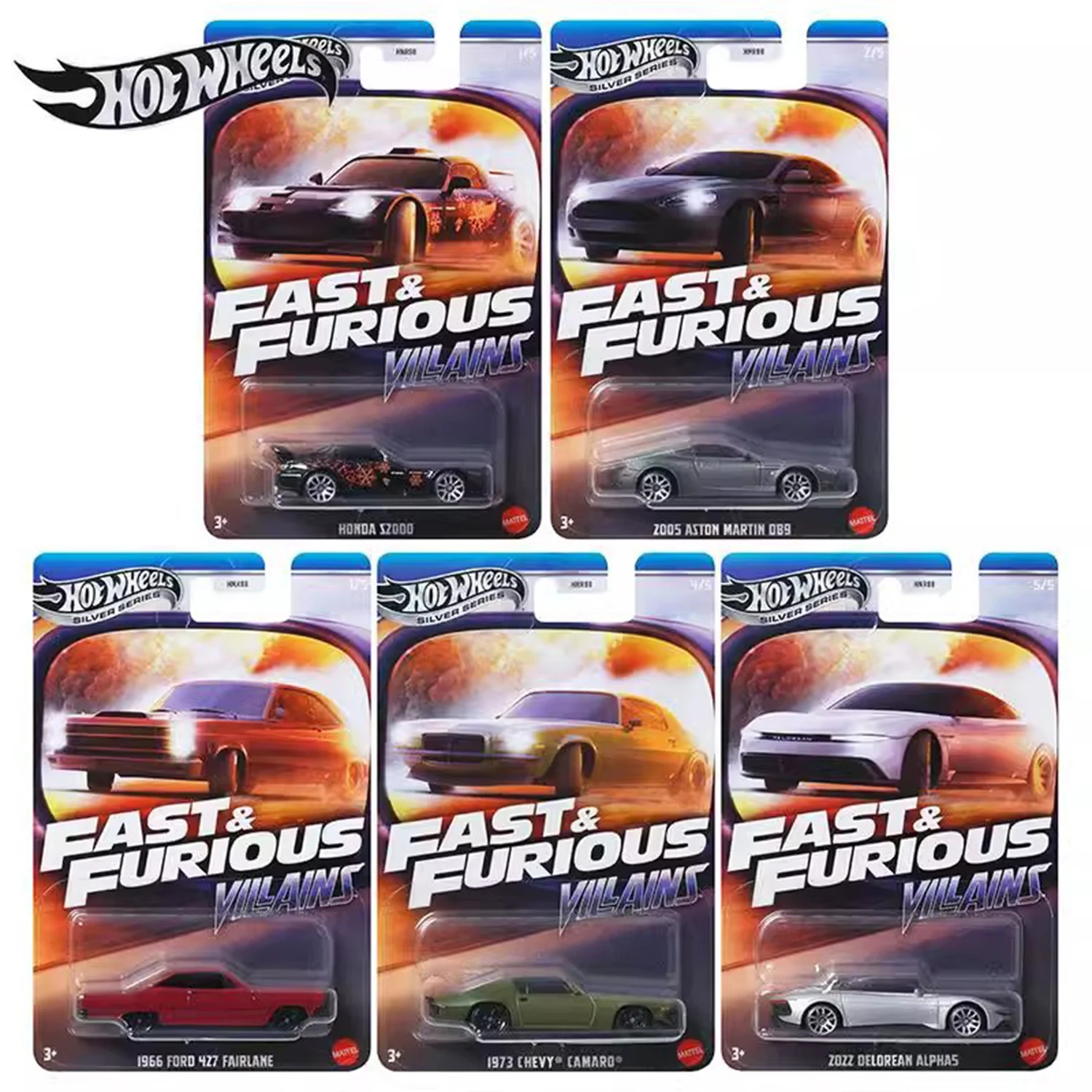 

Hot Wheels 1:64 серебряная шкала FAST FUIROUS HNR88 GDG44 модель автомобиля из сплава, коллекция игрушек, подарок для детей, защита от доставки