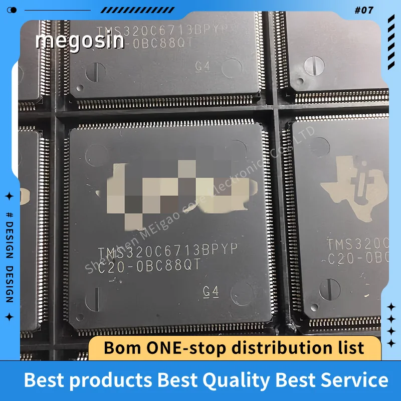 1pcs/lot TMS320C6713BPYP TMS320C6713 LQFP-208 Digital signal processing chip
