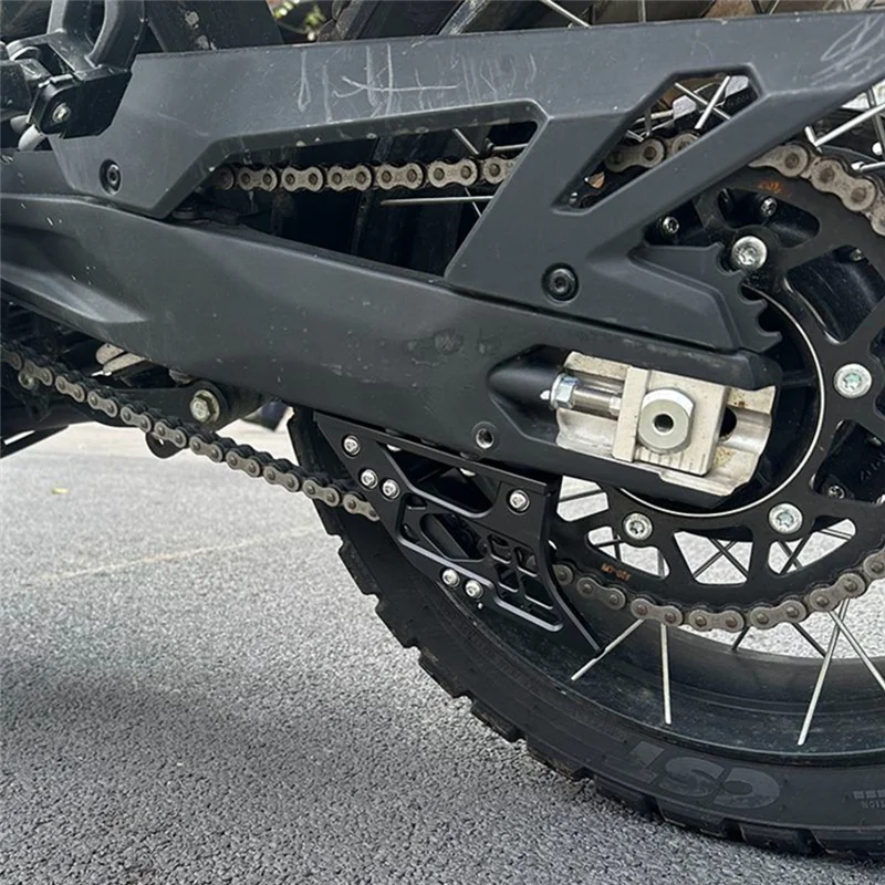 Strict For CFMOTO 450MT MT450 Motorcycle Chain Swingarm Guide Slider Roller Guard Chain Protect Cover Accessories