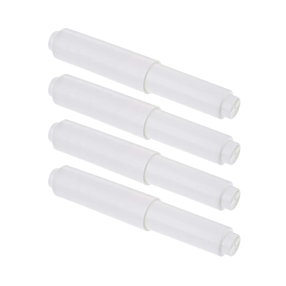 

6Pcs Toilet Paper Holder Flexible ABS Roller Extendable Paper Rod for Bathroom Home Restaurant Hotel Tissue Roll