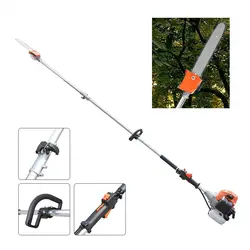 Pole Saw Split Shaft Chainsaw 52cc 2 Stroke Gas Powered Pruner Tree Trimmer
