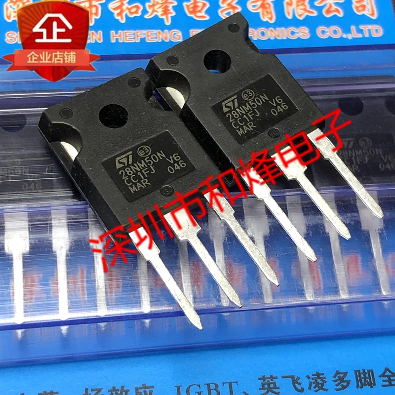 5PCS-10PCS 28NM50N STW28NM50N TO-247 500V 21A  Best Quality Fast Shipping L ON STOCK