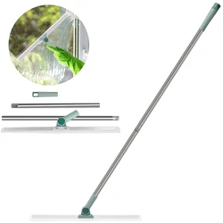 Cleaning Brush Long Handle Telescopic Magic Broom Silicone Floor Scraper Suitable For Home Bathroom Floor Window Glass Cleaning