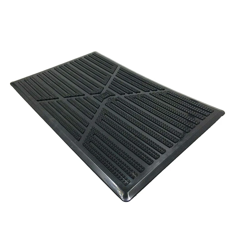 Universal Car Floor Mat Pad Heel Foot Carpet Pedal Patch Cover Anti-Skid Pedal Mat - 25X16cm