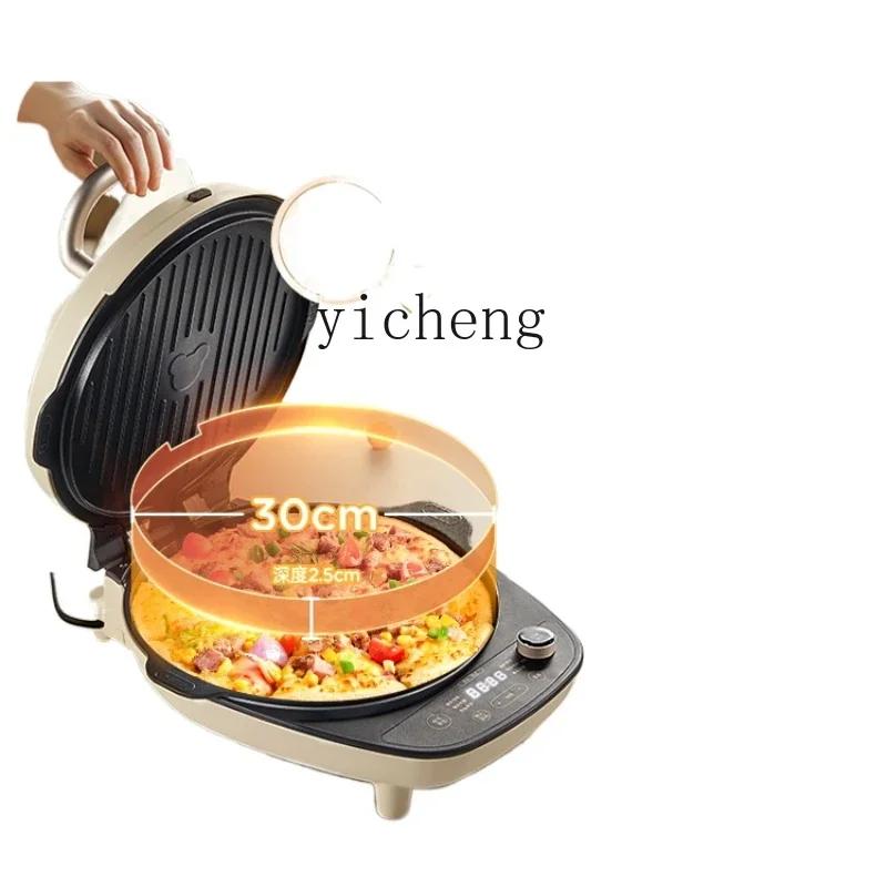 Double Plate Removable And Washable Plus-Sized Deepening Electric Baking Pan Household Double Side Heating Pancake Makerc28