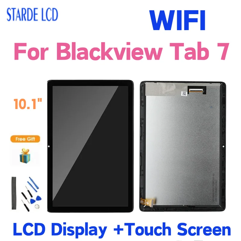 

10.1" Original For Blackview Tab 7 WIFI 3G LCD Display Touch Screen Digitizer Display 1920x1200 Pixels FHD Part Replacement