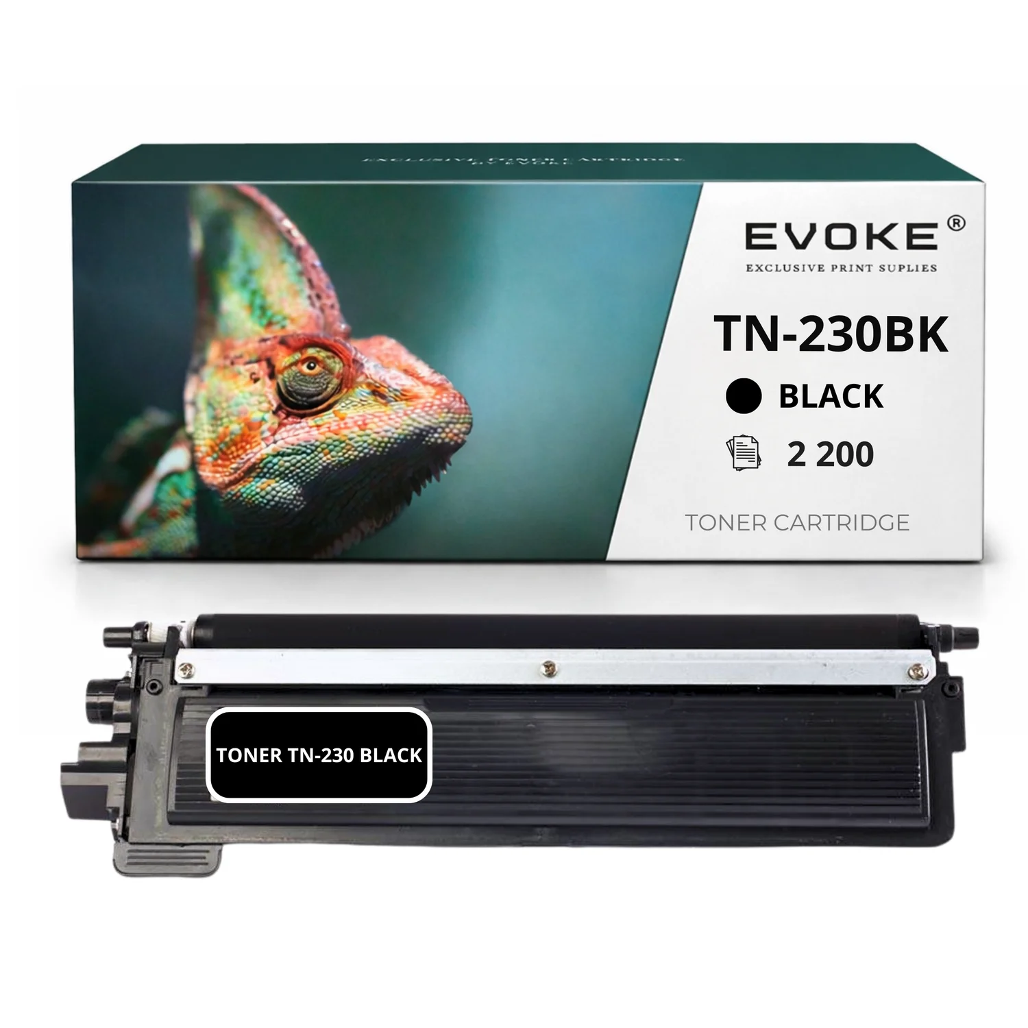 Evoke Compatibele Toner voor Brother Tn230 Tn-230 Zwart 2200 Pagina's Hl3040Cn Hl3070 Mfc 9120Cn Mfc 9320Cw