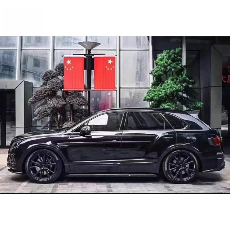 High Quality Car Bodykit Front Bumper Lip Rear Diffuser Side Skirts Body Kits 2016-2020 5
