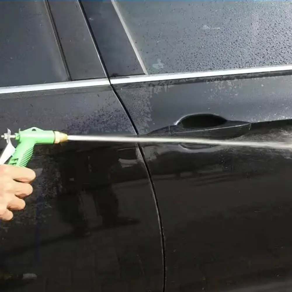 

Auto Scaling Garden Sprinkler Water Pipe Space Saving Thickening High Pressure Power Washer Fall Prevention Long Hose