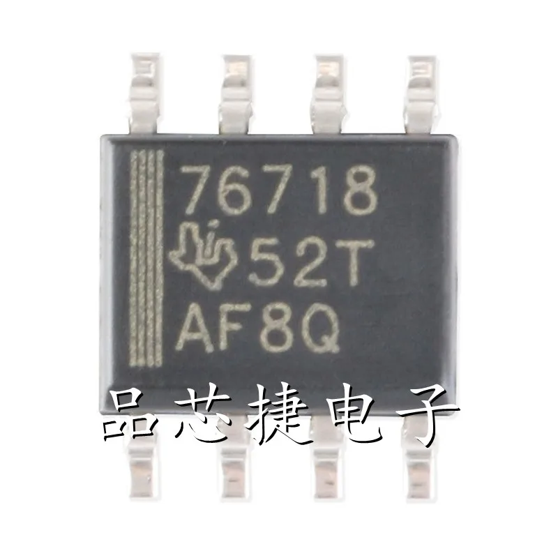 10pcs/Lot TPS76718QDR TPS76718QD Marking 76718 SOIC-8 1A, 10V, Low-Dropout Voltage Regulator With Enable & RESET With Delay