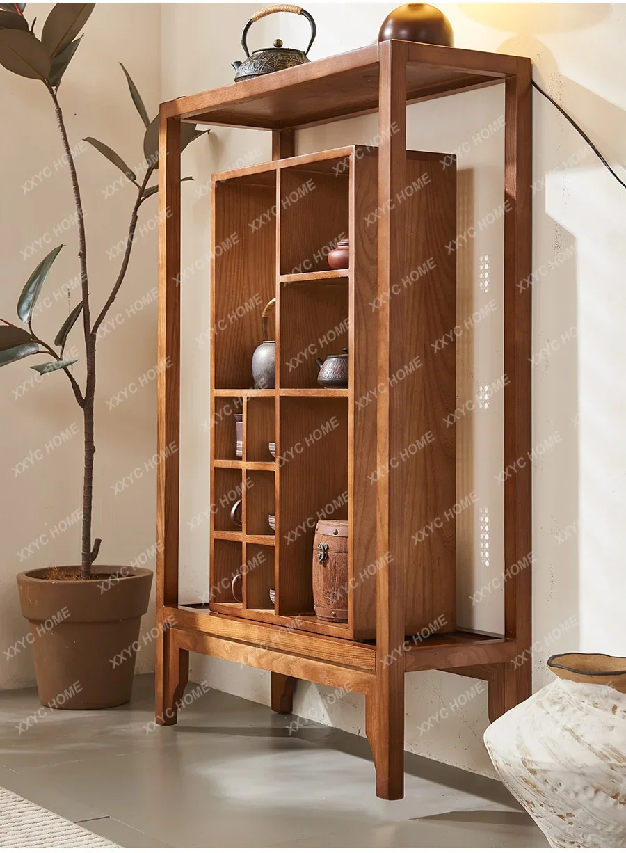 

AATea Room Мебель из ротанга Шкаф для разных размеров Витрина Настенный чайный шкаф из ротанга Стеллаж для хранения чайной чашки