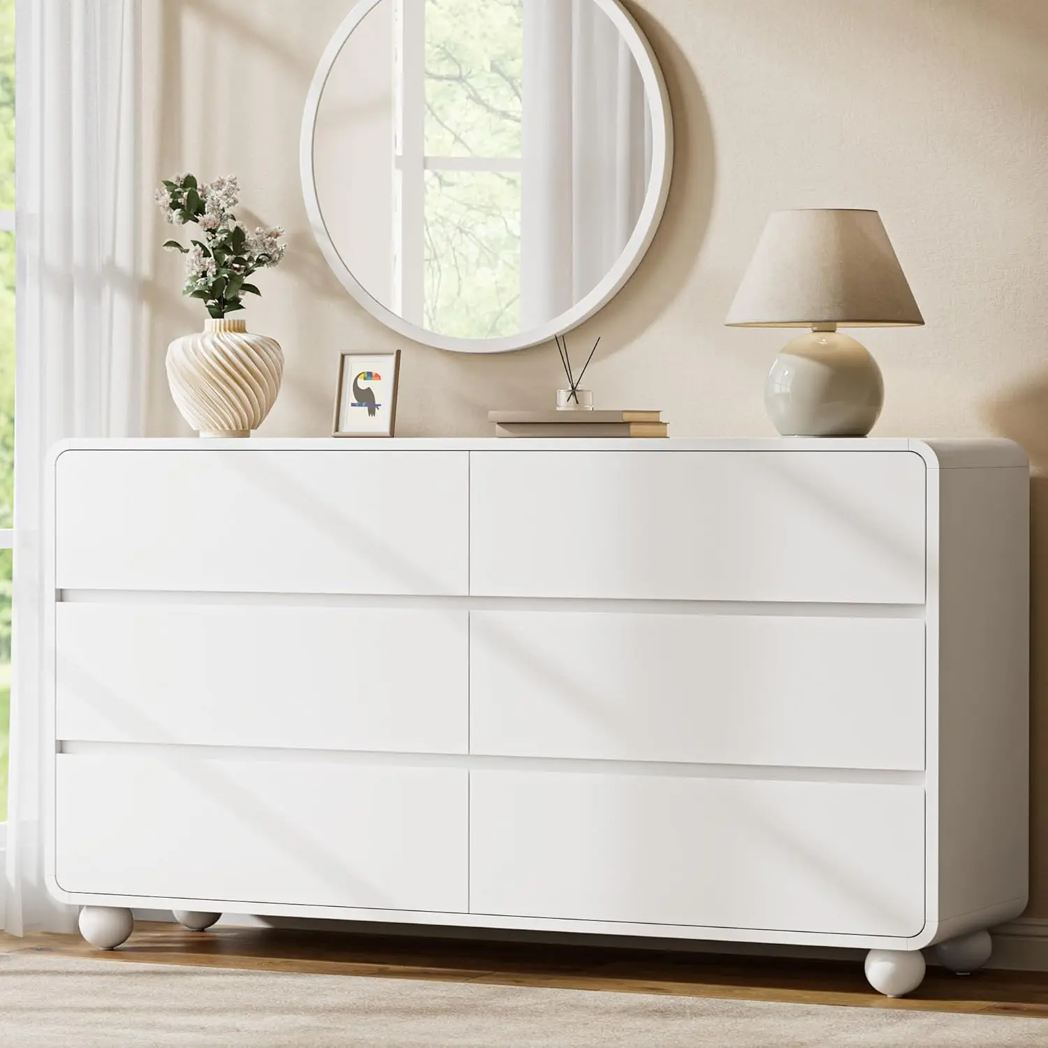 Wood Dresser For Be…