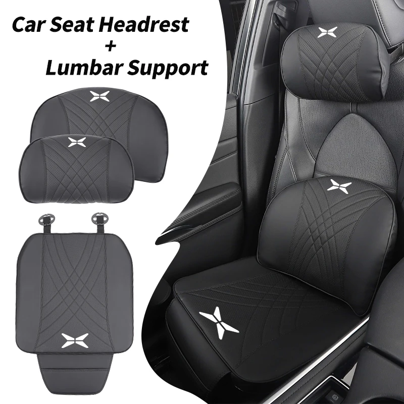 

Car Seat Headrest Lumbar Support Neck Pillow Cushion Backrest For Xpeng P7 G3 G3i G9 P5 X2 N5 F30 H93 Beta 2019 2020 2021