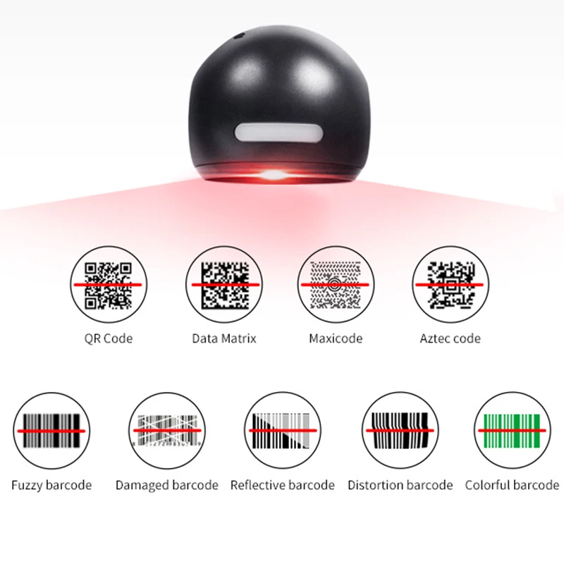 2D Barcode Scanner Image Platform Desktop Scanner 1D 2D QR code reader USB Omnidirectional High-speed Precision Durable scanner