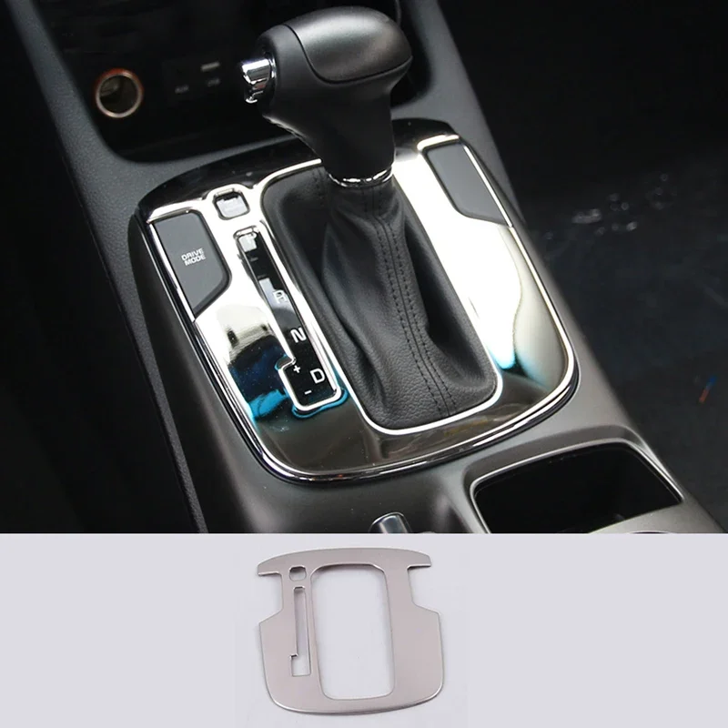 Car Center Control Gear Panel Trims for Kia K3 Cerato 2016 2017 2018 Accessories Auto Styling 2015 chrome trim 2012 2013 2014