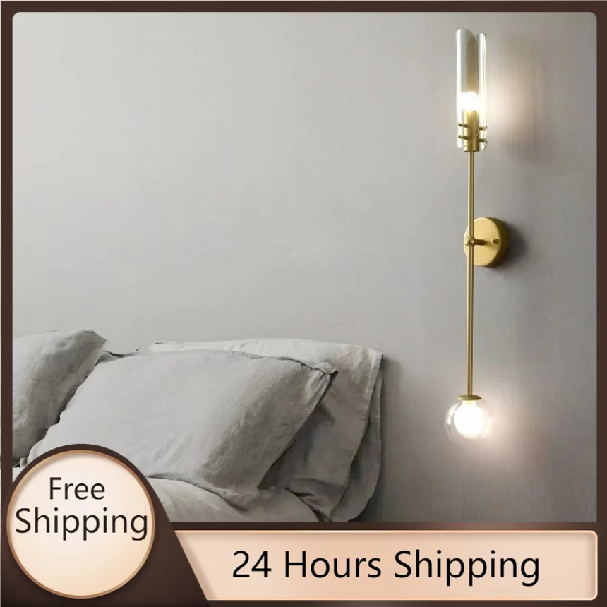 

Led Wall Sconce Lights for Bedroom Living Room Hallway Background Decoration Modern Lamps Fixture Luminaire Hotel Stairs Shop